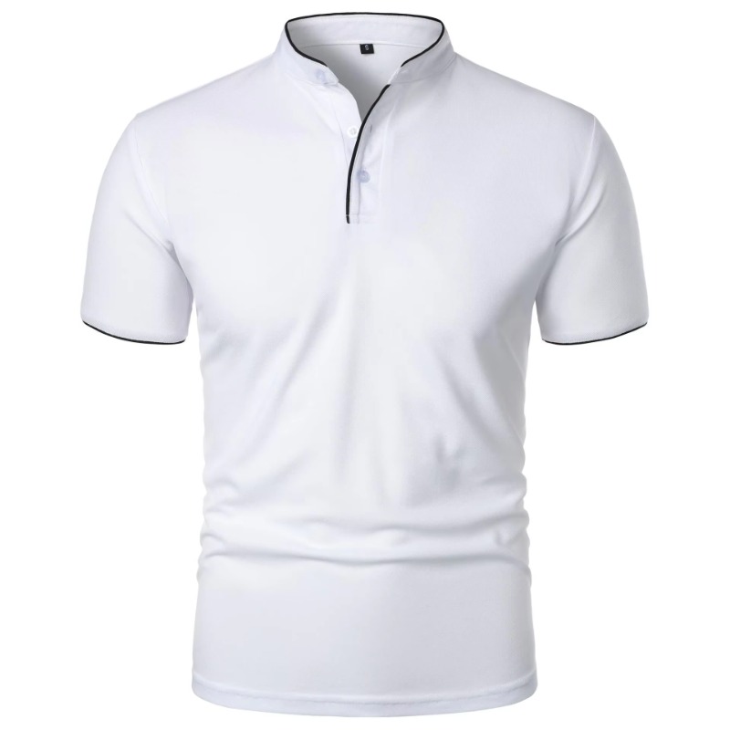 New Men's Short Sleeve Collar  - Polo Shirt Pique review and price