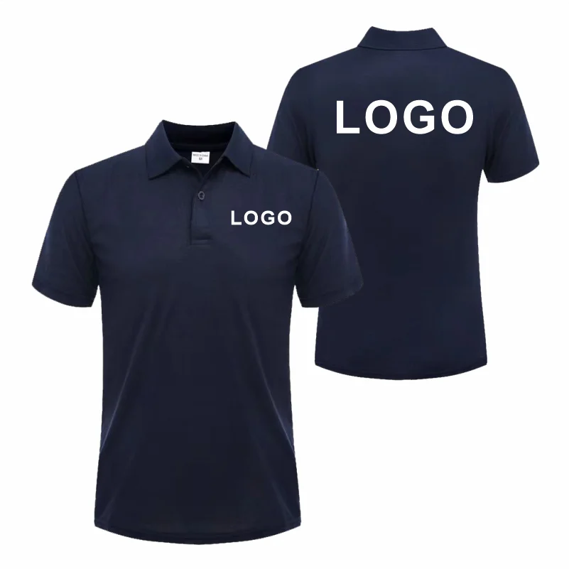 Custom Logo Polo Shirt Men Wom - Polo Shirt Pique review and price